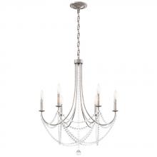 Schonbek 1870 RJ1006N-22O - Verdana 6 Light 120V Chandelier in Heirloom Gold with Optic Crystal