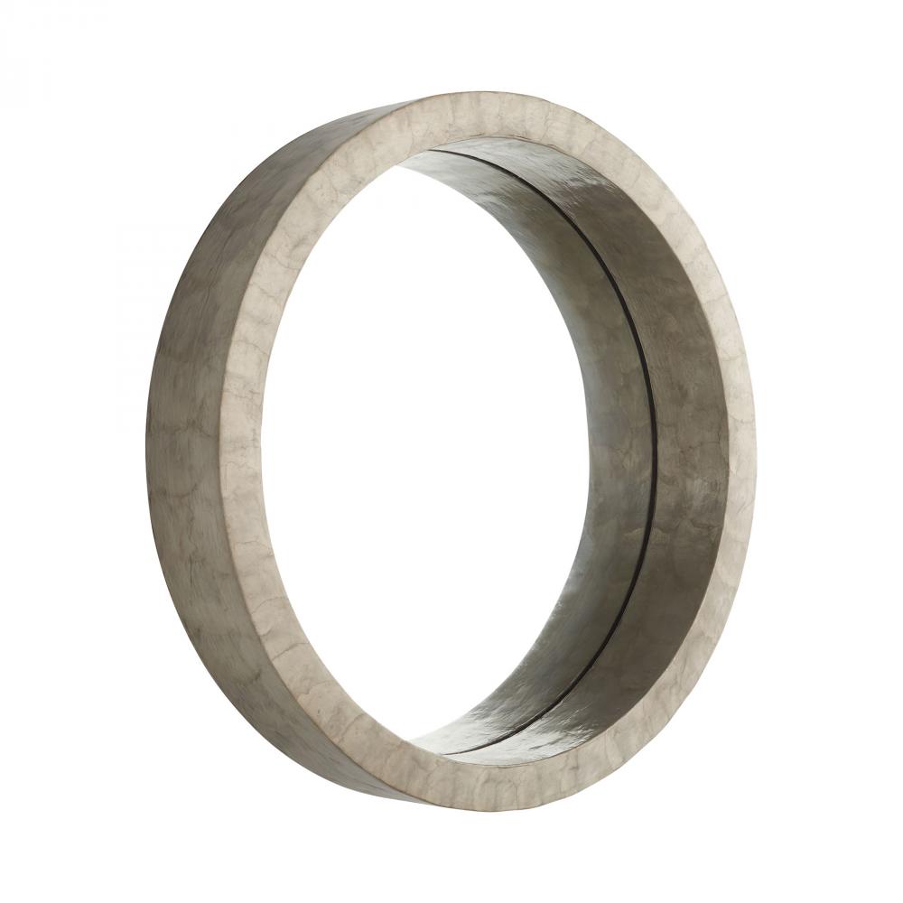 Triton Round Mirror | Taupe | Small