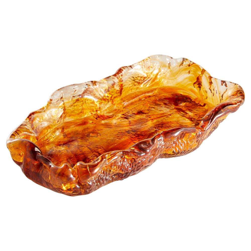 Molten Tray | Amber |  Large