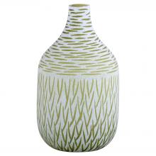 Cyan Designs 12065 - Signo Vase | Green | White - Medium