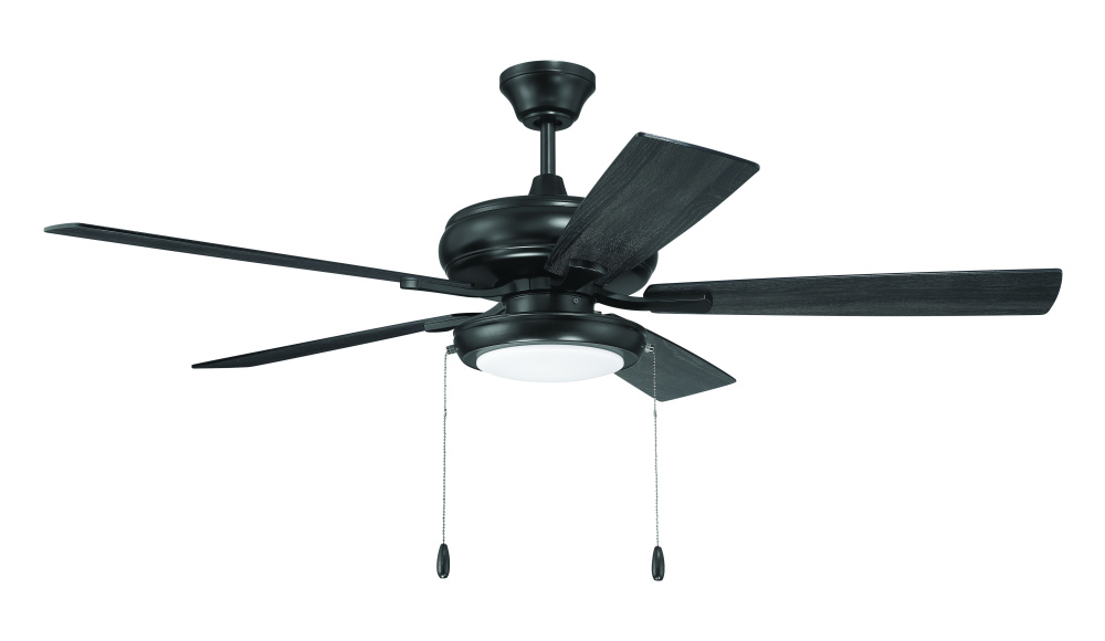 EOS Low Profile 1 bulb Frosted White 52" Ceiling Fan