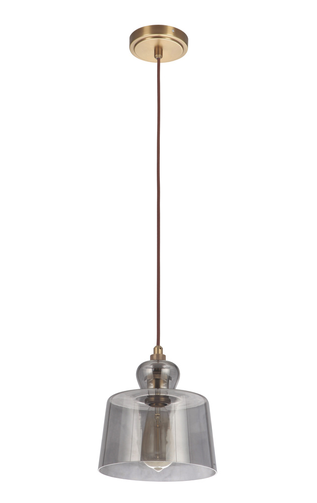 Pendant Mini Pendant 1  Light  Vintage Brass