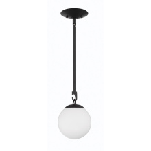 Craftmade 50791-FB - Orion 1 Light Mini Pendant in Flat Black