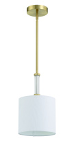 Craftmade 58291-SB - Fortuna 1 Light Mini Pendant in Satin Brass