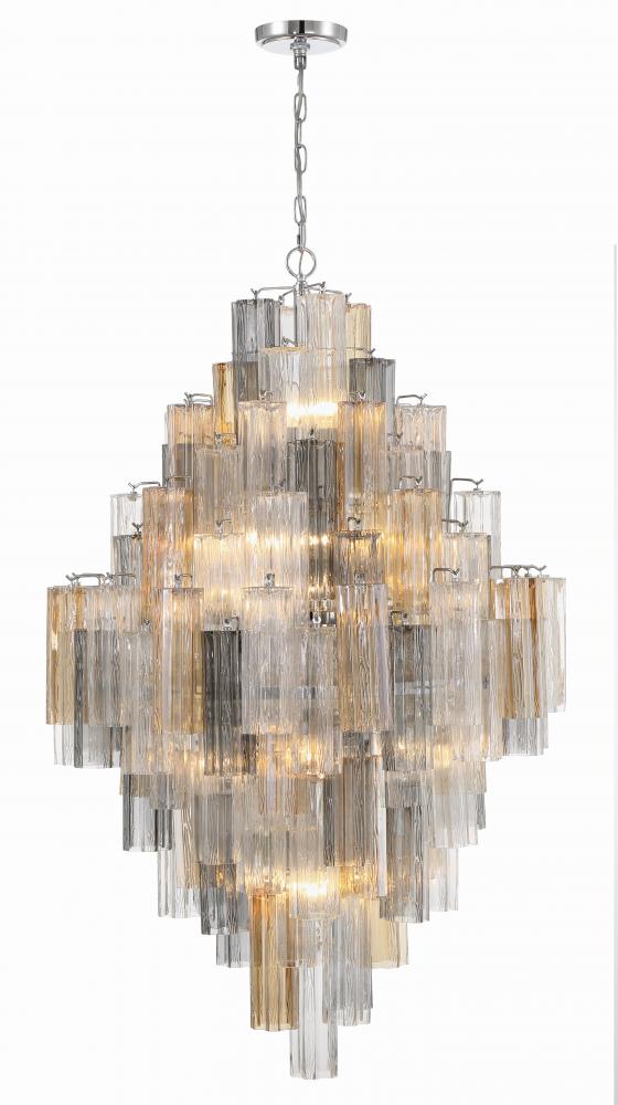 Addis 31.5'' Polished Chrome Chandelier