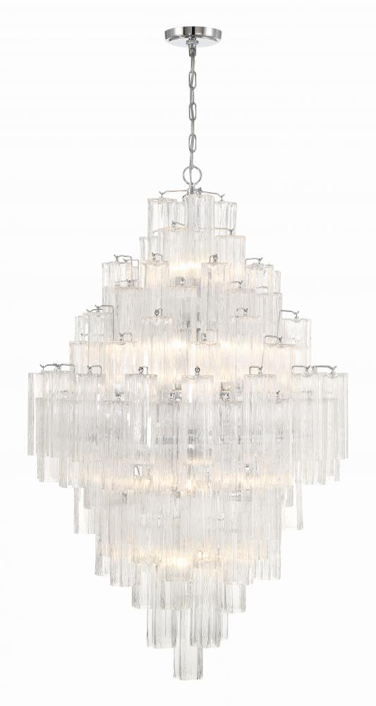 Addis 31.5'' Polished Chrome Chandelier