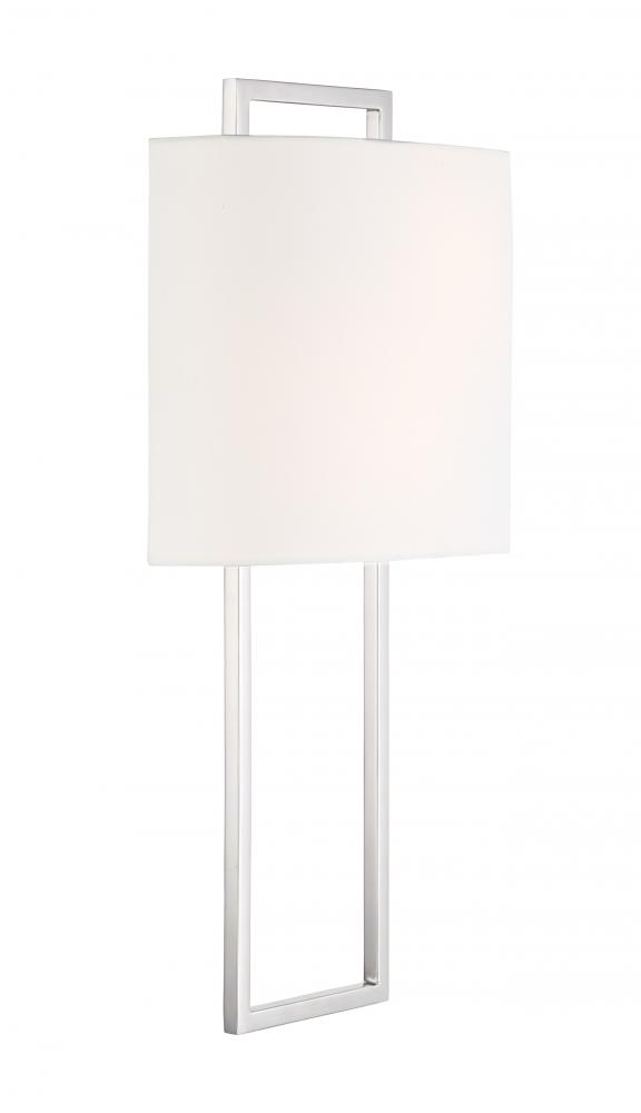 Fremont 10'' Polished Nickel Sconce