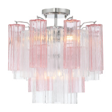 Crystorama ADD-300-CH-SP_CEILING - Addis 4 Light Polished Chrome Semi Flush Mount