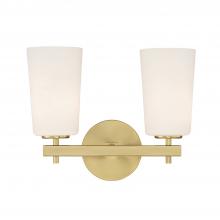 Crystorama COL-102-AG - Colton 14.75'' Aged Brass Sconce