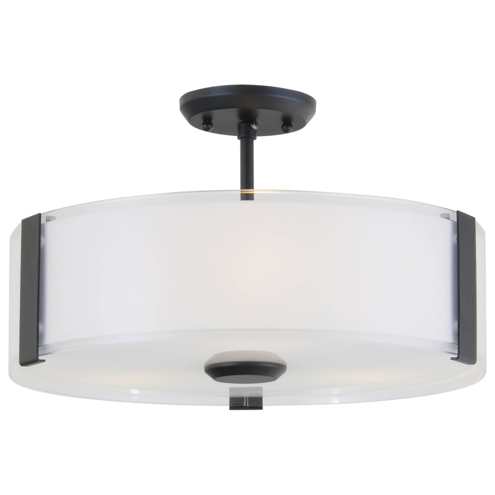 ZURICH 3 LT SEMI FLUSH