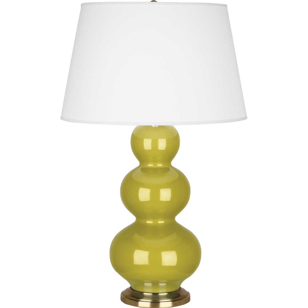 Citron Triple Gourd Table Lamp