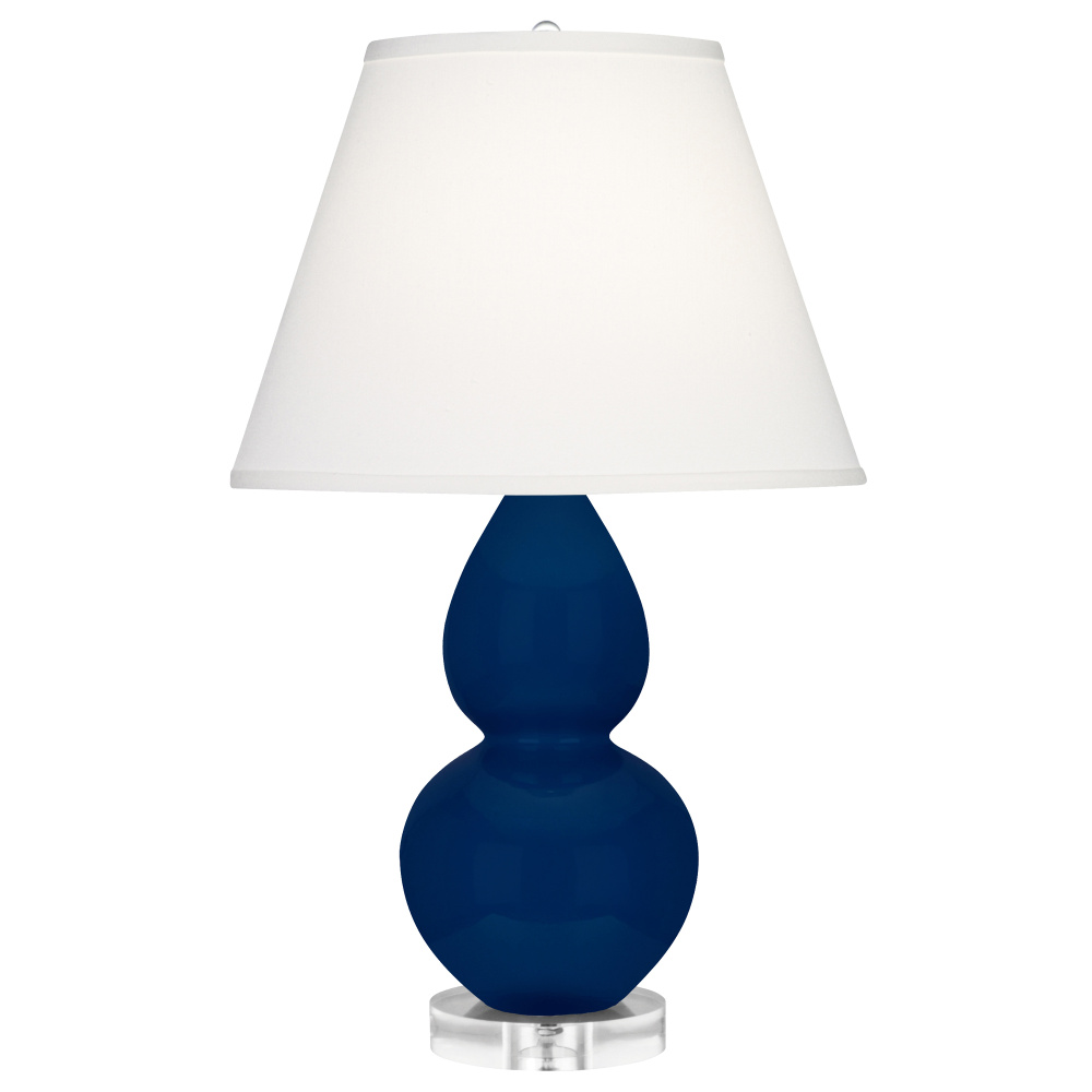 Cobalt Small Double Gourd Accent Lamp