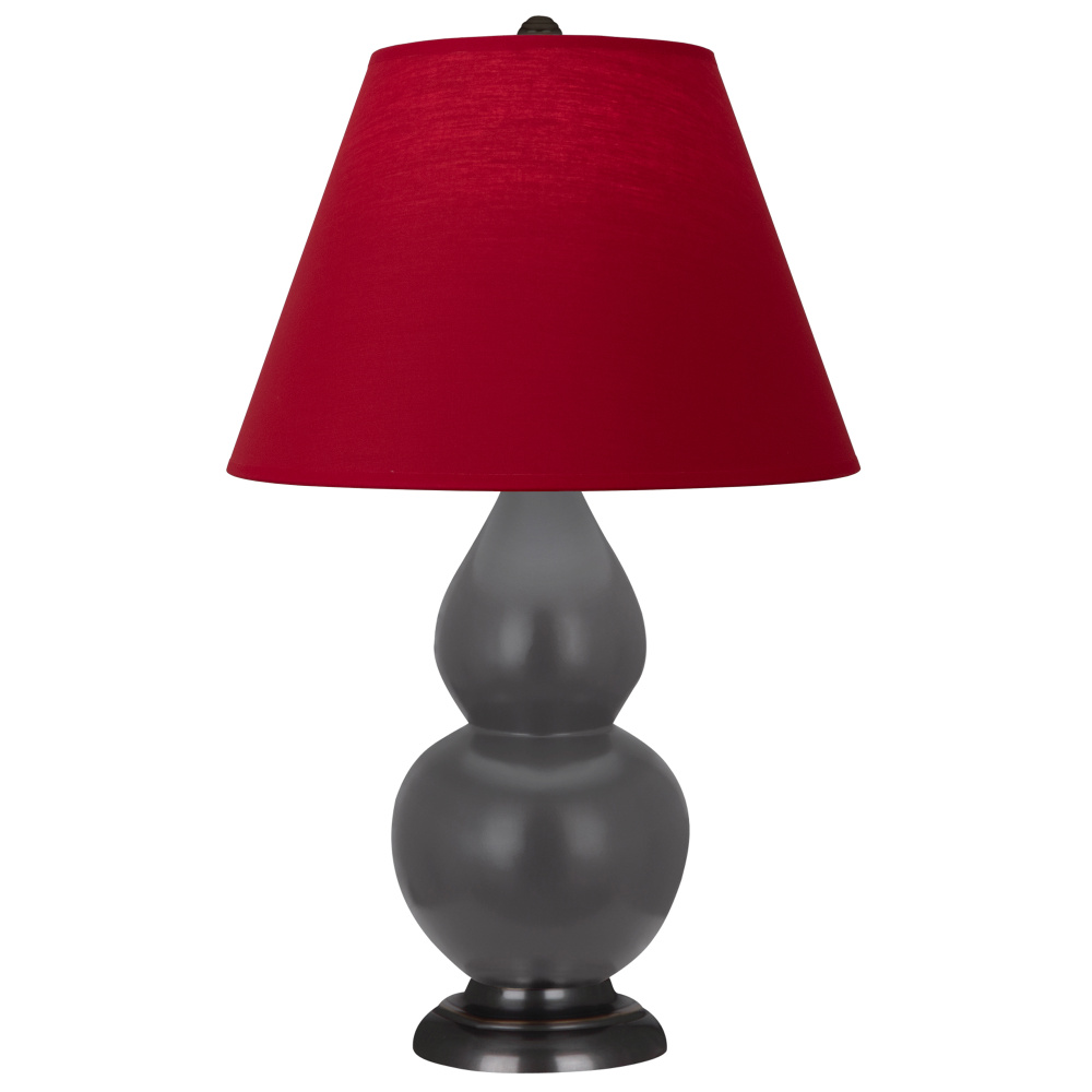 Matte Ash Small Double Gourd Accent Lamp