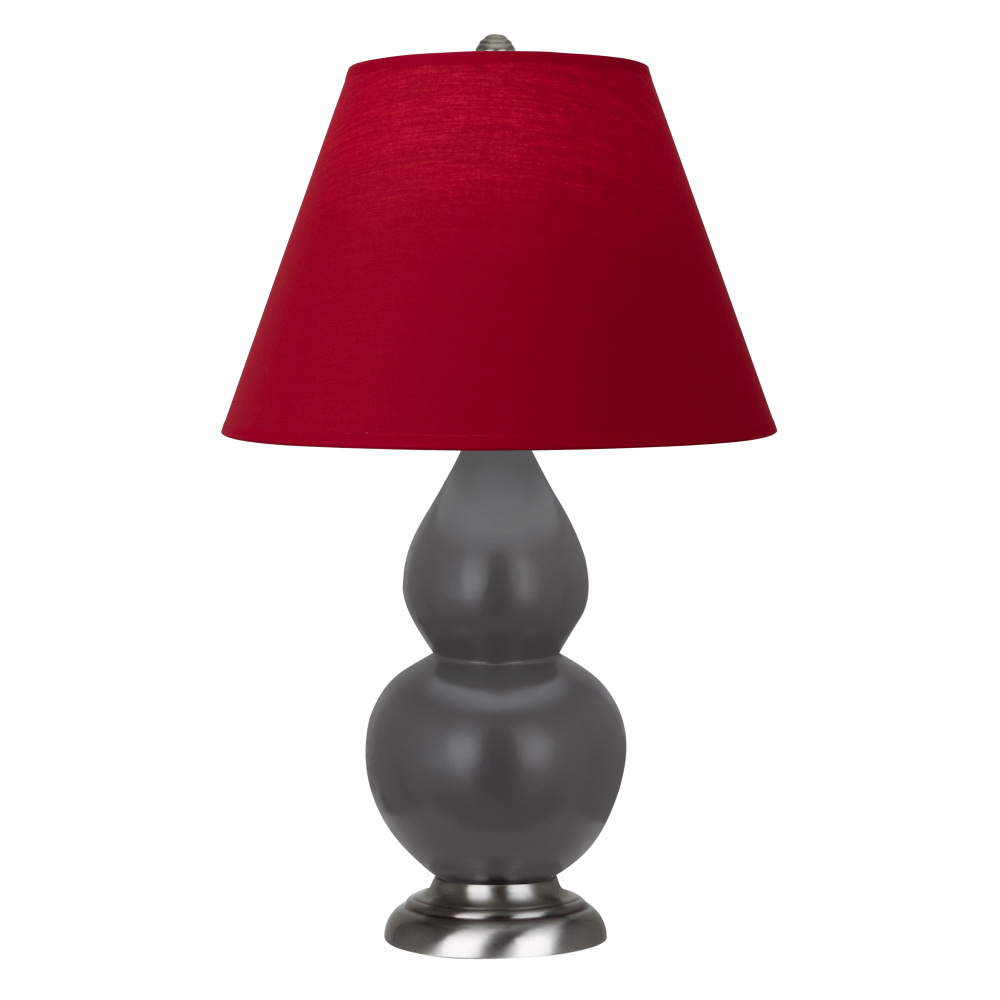 Matte Ash Small Double Gourd Accent Lamp