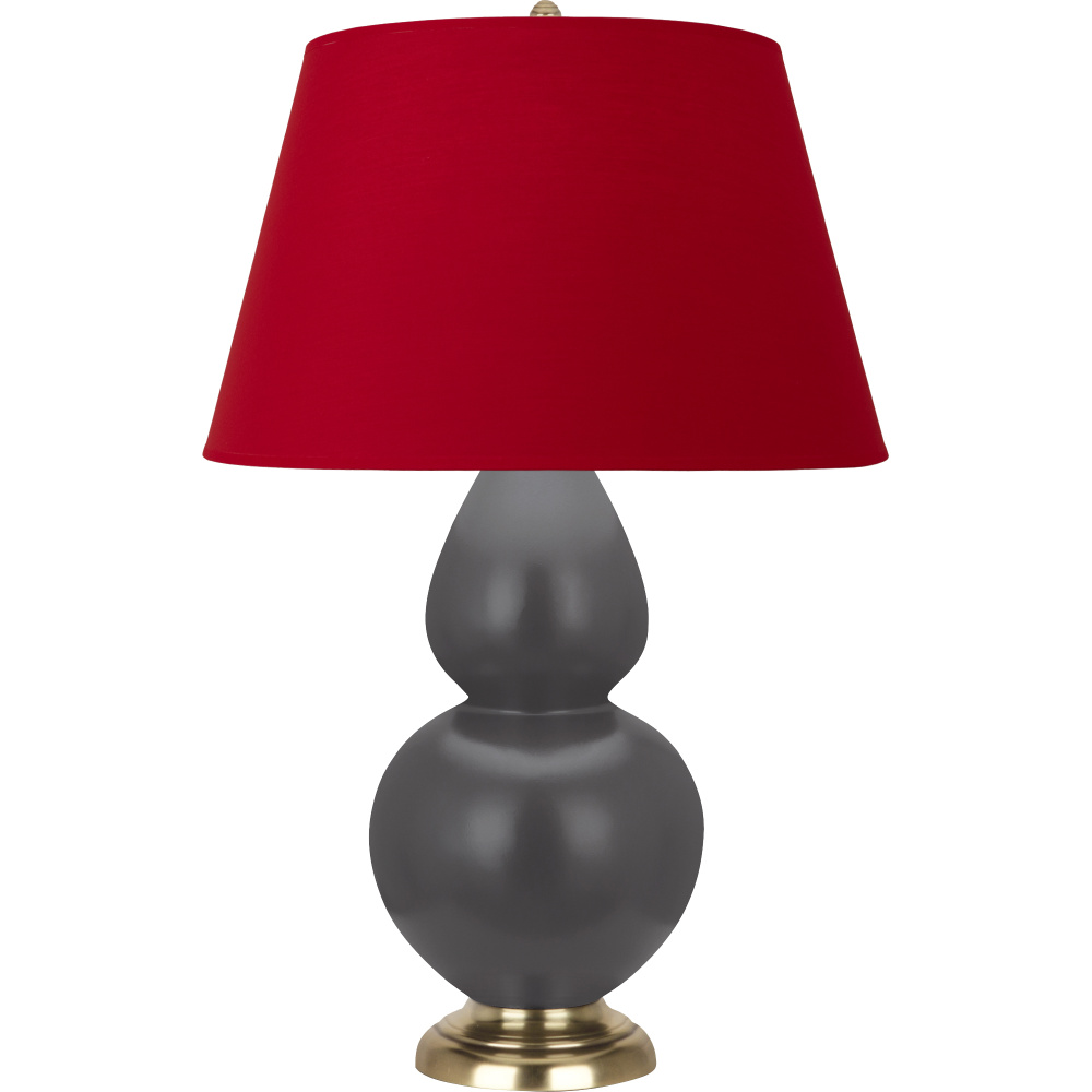 Matte Ash Double Gourd Table Lamp
