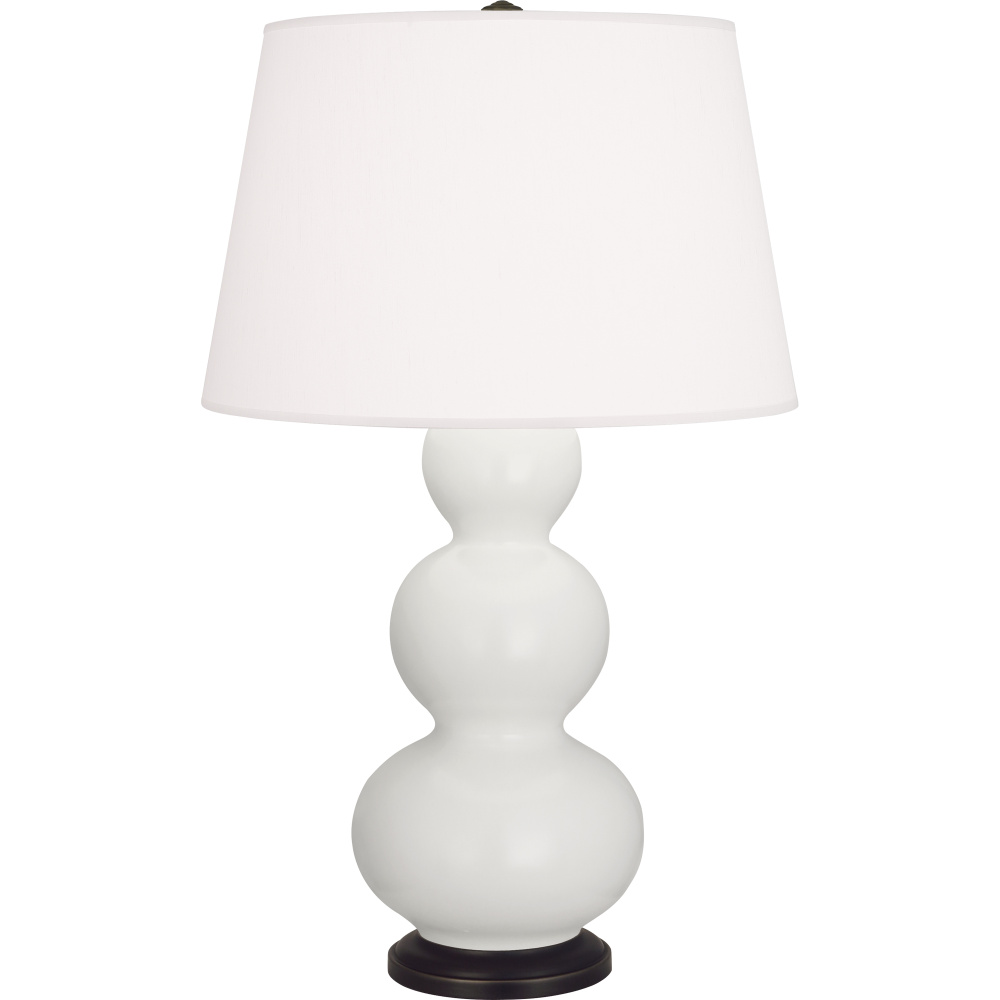Matte Lily Triple Gourd Table Lamp