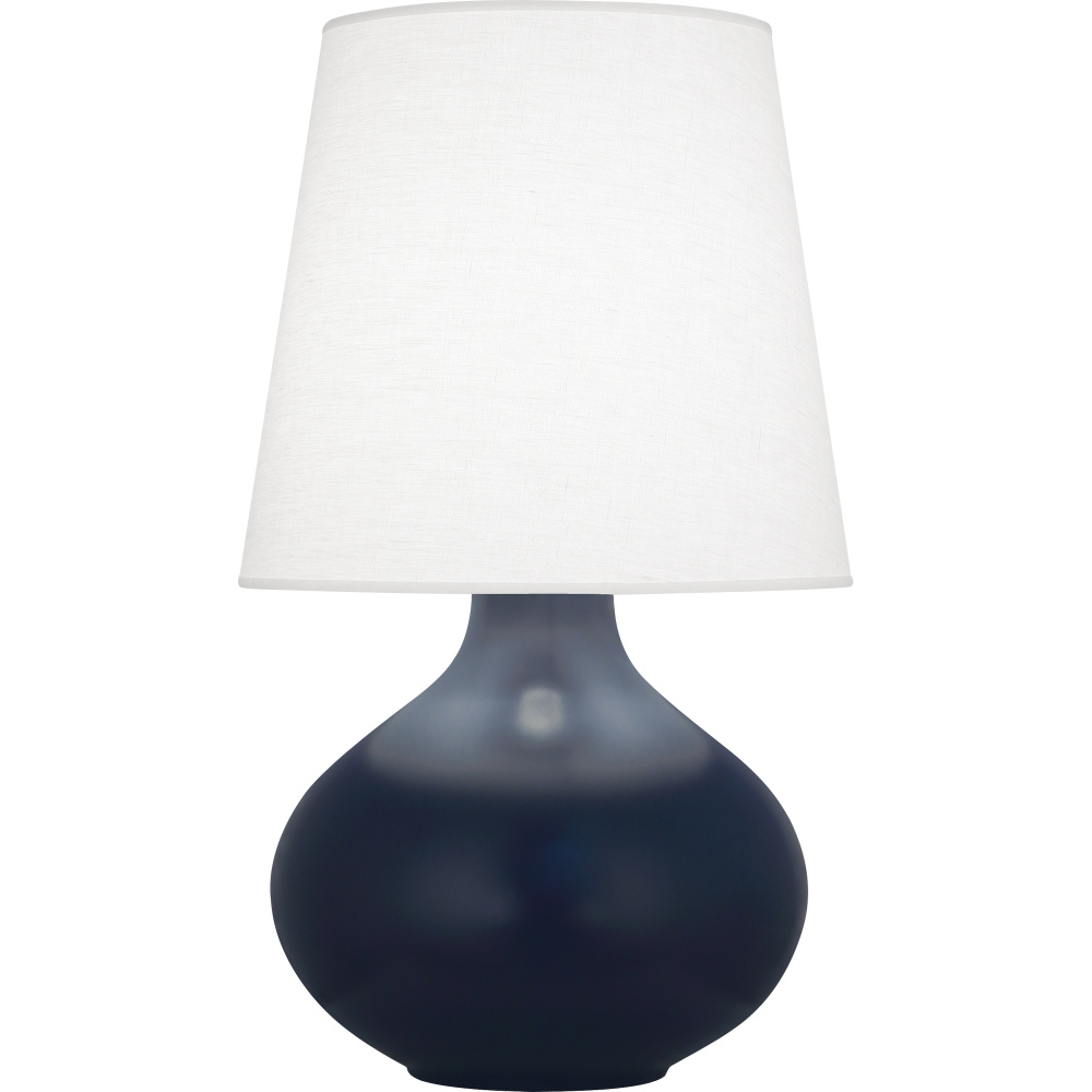 Matte Midnight Blue June Table Lamp