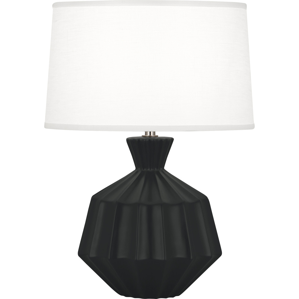 Matte Obsidian Orion Accent Lamp
