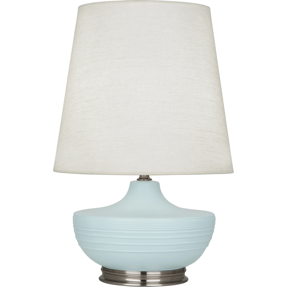 Matte Sky Blue Michael Berman Nolan Table Lamp