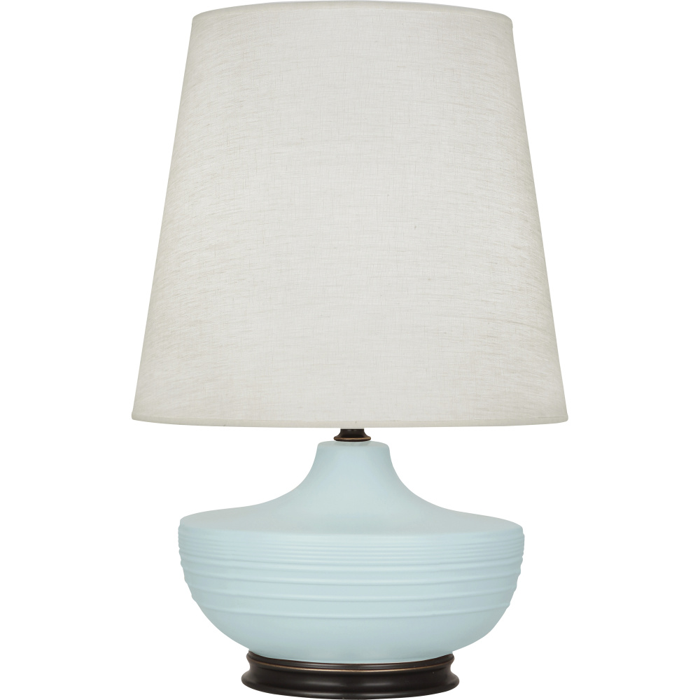 Matte Sky Blue Michael Berman Nolan Table Lamp