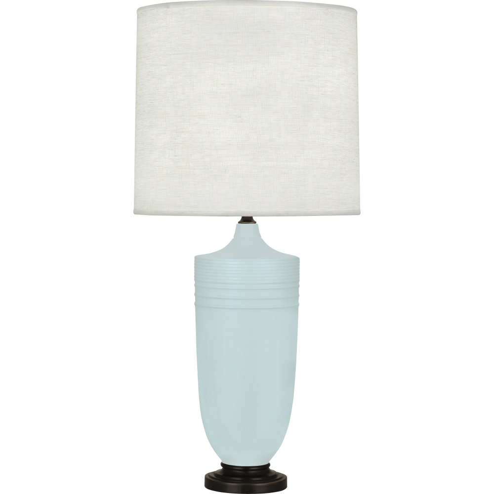 Matte Sky Blue Michael Berman Hadrian Table Lamp