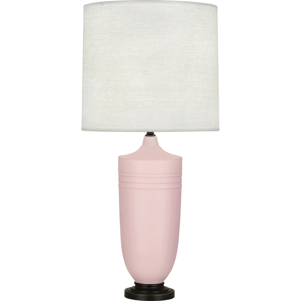 Matte Woodrose Michael Berman Hadrian Table Lamp