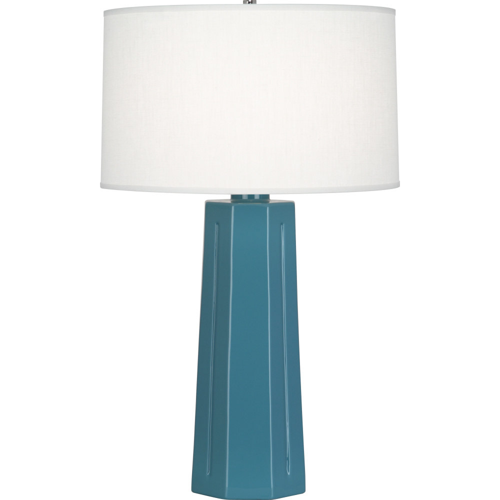 Steel Blue Mason Table Lamp