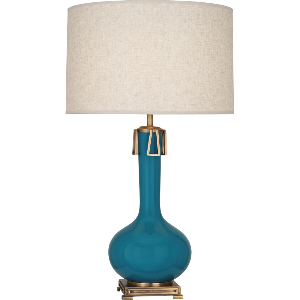 Peacock Athena Table Lamp