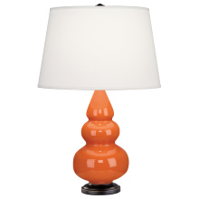 Robert Abbey 262X - Pumpkin Small Triple Gourd Accent Lamp