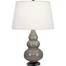 Robert Abbey 269X - Smokey Taupe Small Triple Gourd Accent Lamp