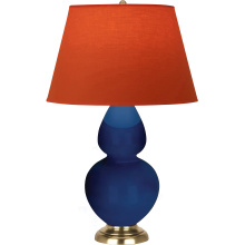 Robert Abbey CT20T - Cobalt Double Gourd Table Lamp