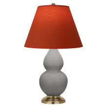 Robert Abbey MST50T - Matte Smokey Taupe Small Double Gourd Accent Lamp