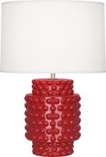 Robert Abbey RR801 - Ruby Red Dolly Accent Lamp