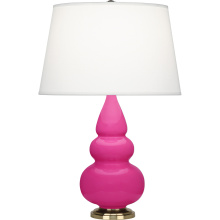 Robert Abbey RZ30X - Razzle Rose Small Triple Gourd Accent Lamp