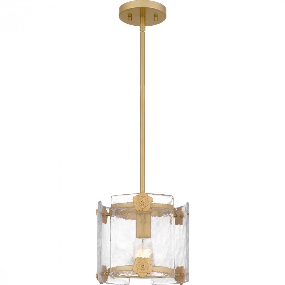 Jolie 1-Light Light Gold Mini Pendant Light