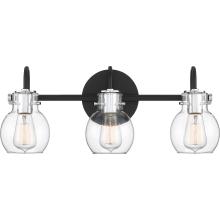 Quoizel ANW8603EK - Andrews 3-Light Earth Black Vanity Light