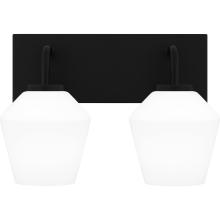 Quoizel NIE8613MBK - Nielson 2-Light Matte Black Bath Light