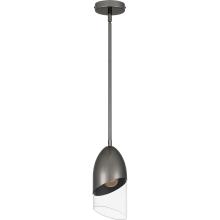 Quoizel PCHAY1505BCH - Haynes 1-Light Black Chrome Mini Pendant Light