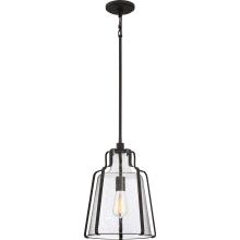Quoizel QF5228RK - Haverford 1-Light Rustic Black Pendant Light