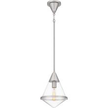 Quoizel QPP6160BN - Hidalgo 1-Light Brushed Nickel Mini Pendant Light