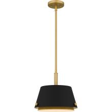 Quoizel QPP6163MBK - Scarlett 1-Light Matte Black Pendant Light