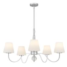 Quoizel STON5035C - Stone Chandelier