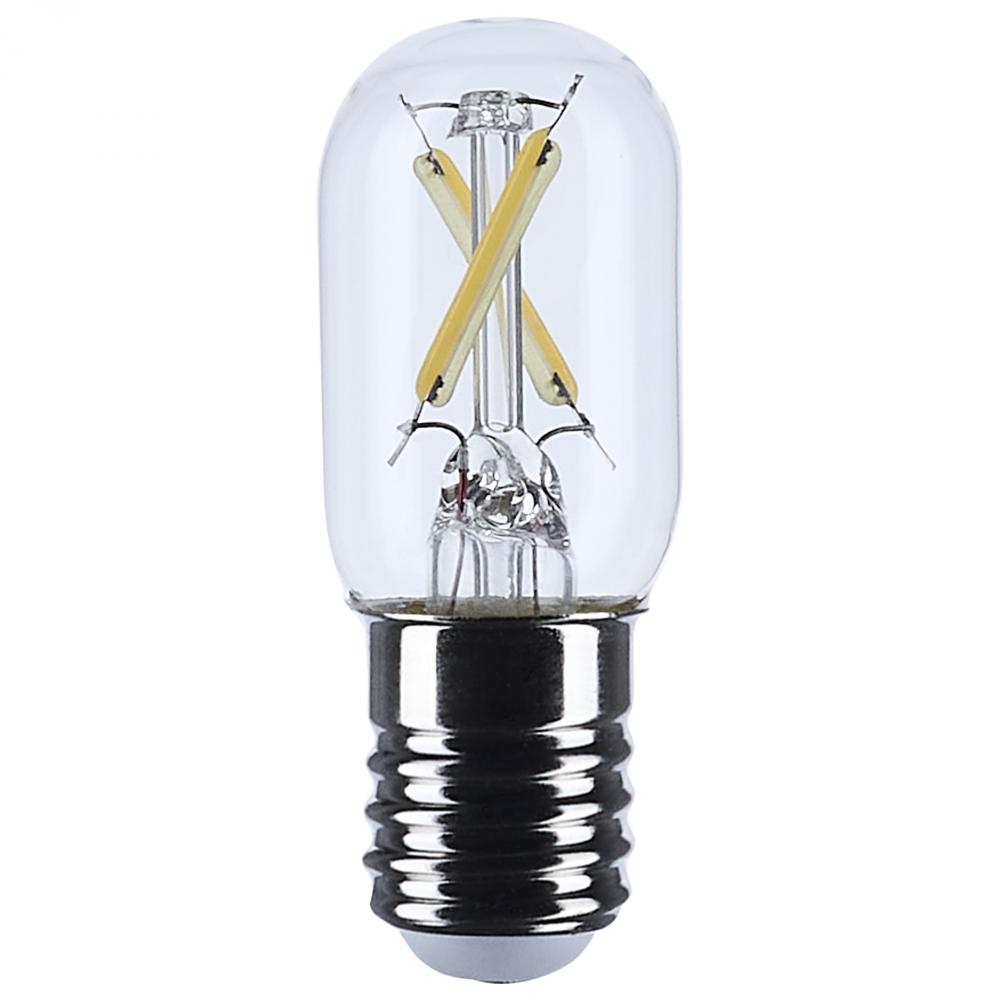 3 Watt T6.5 LED; Intermediate Base; Clear; 5000K CCT; 120 Volt