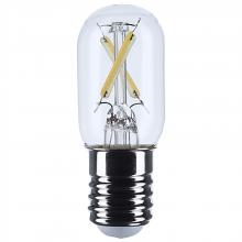 Satco Products Inc. S12520 - 3 Watt T6.5 LED; Intermediate Base; Clear; 4000K CCT; 120 Volt