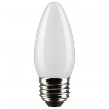 Satco Products Inc. S21292 - 5.5 Watt B11 LED Filament; Frost; Medium base; 90 CRI; 2700K; 120 Volt