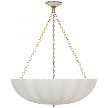 Visual Comfort & Co. Signature Collection ARN 5019HAB-WSG - Rosehill 28" Bowl Chandelier