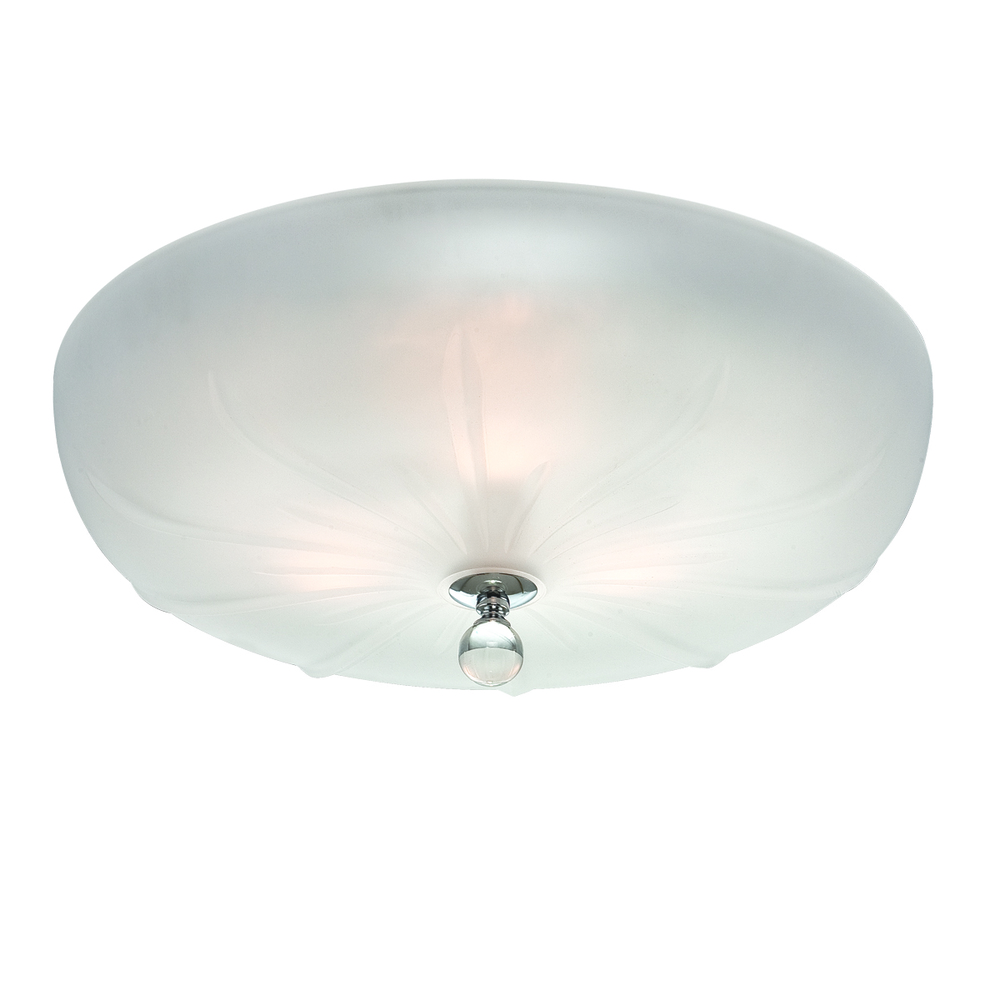 Nimbo, 3Lt Flushmount, Clear