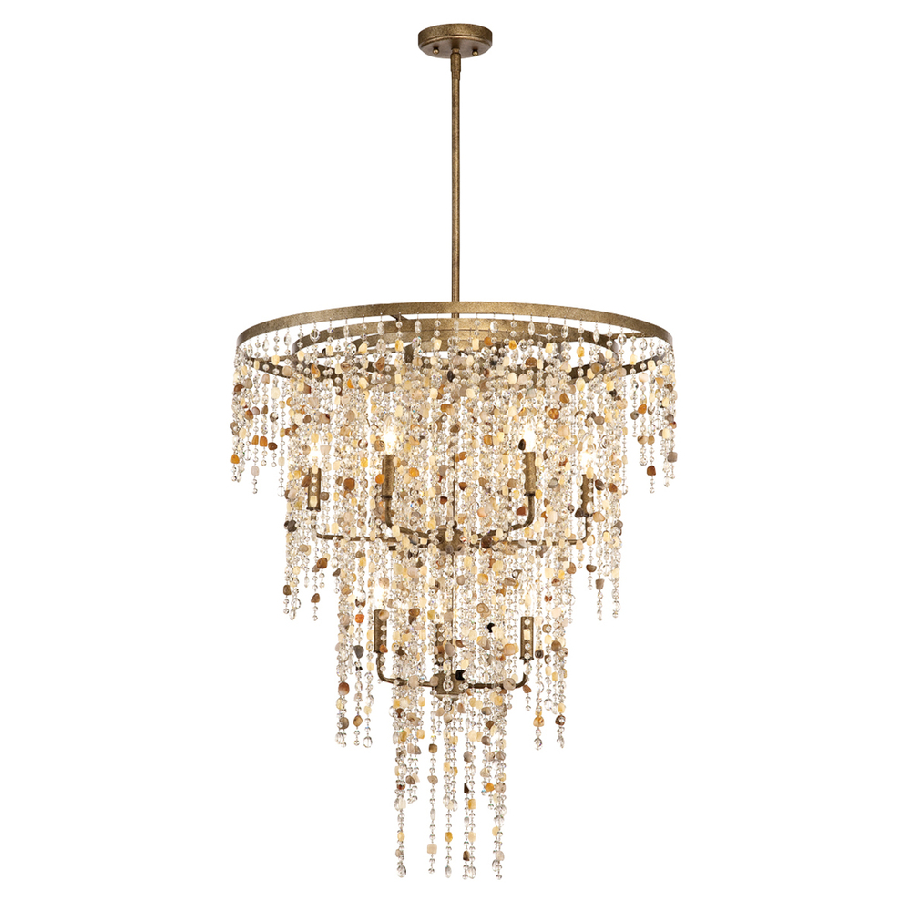 Savannah, 9Lt Pendant, Bronze