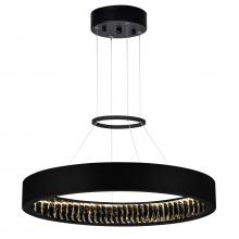 CWI Lighting 1040P26-101 - Rosalina Integrated LED 26in Matte Black Chandelier