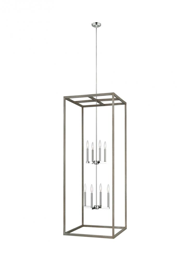 Moffet Street Extra Large Eight Light Hall / Foyer